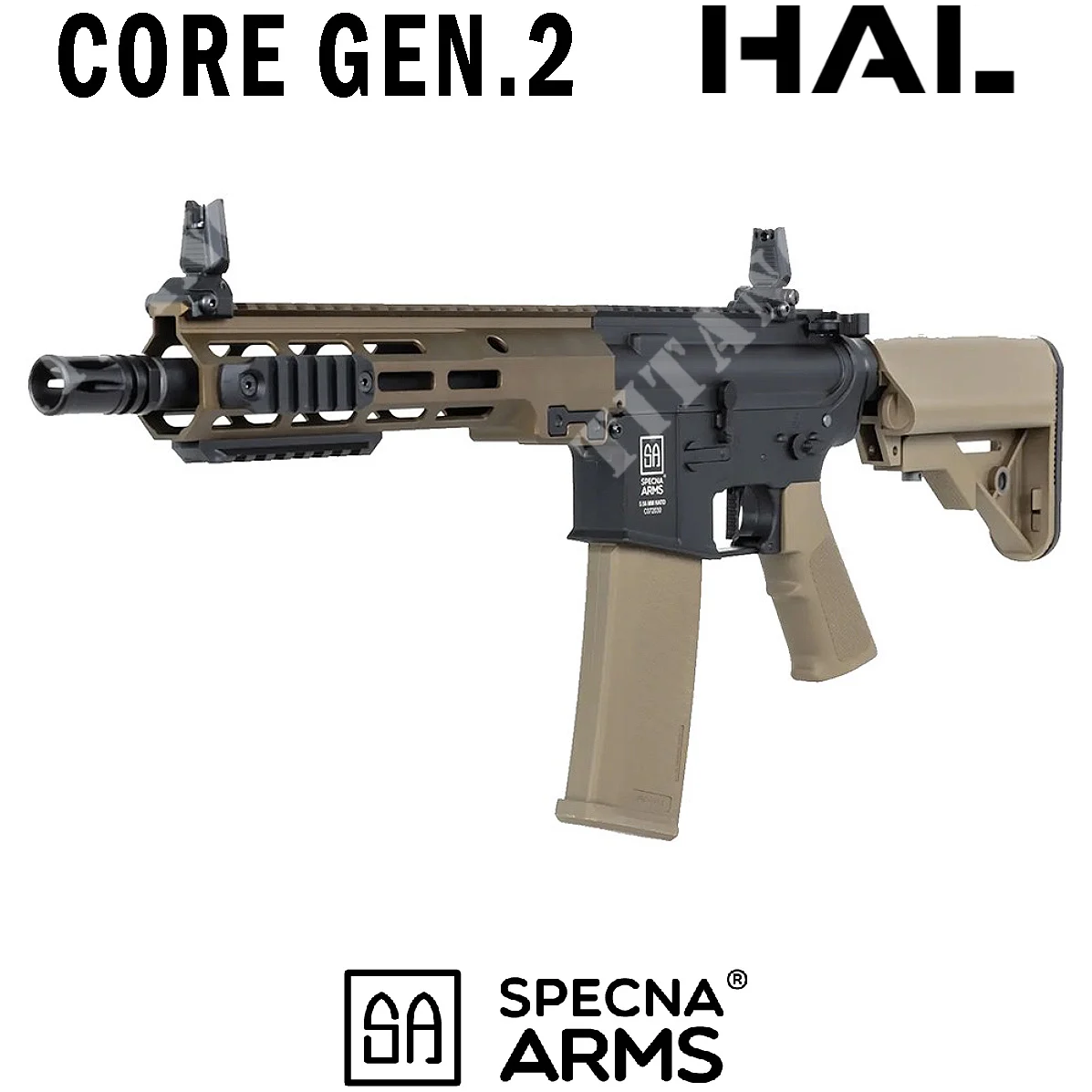 BRAZOS SPECNA PARA RIFLE DE BRONCE M4 SA-C23 CORE HAL ETU GEN2 (SPE-01-047124)
