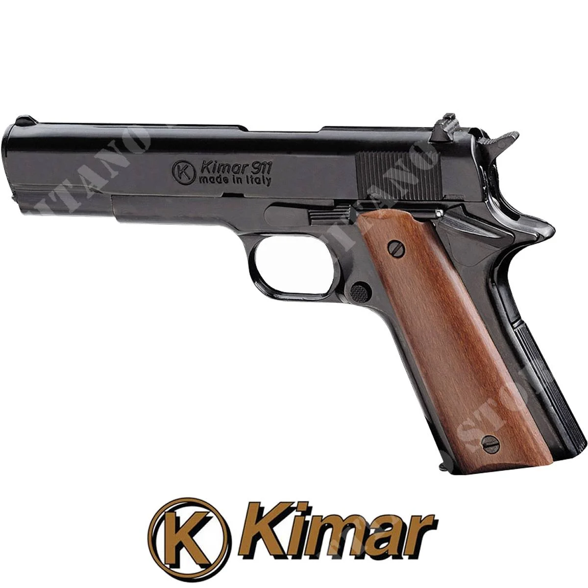 PISTOLA DE DEFENSA 1911 9MM NEGRA KIMAR (KM-911.9)