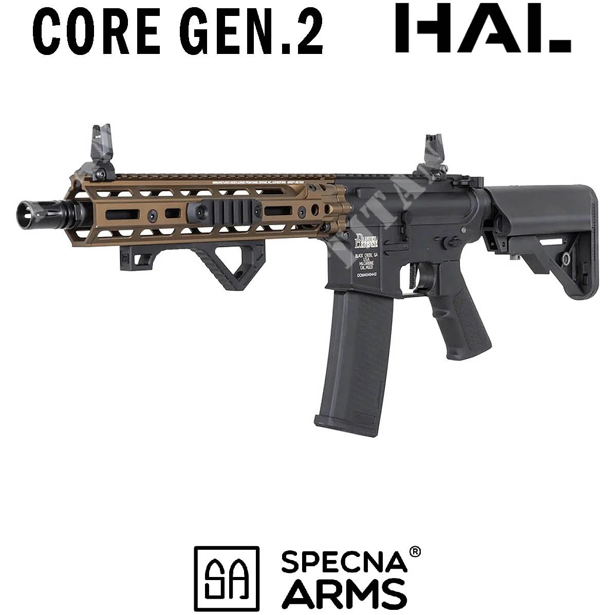 MK18 RIS III 10.5" SA-C27 CORE HAL GEN2 BRAZOS SPECNA DE BRONCE (SPE-01-047130)