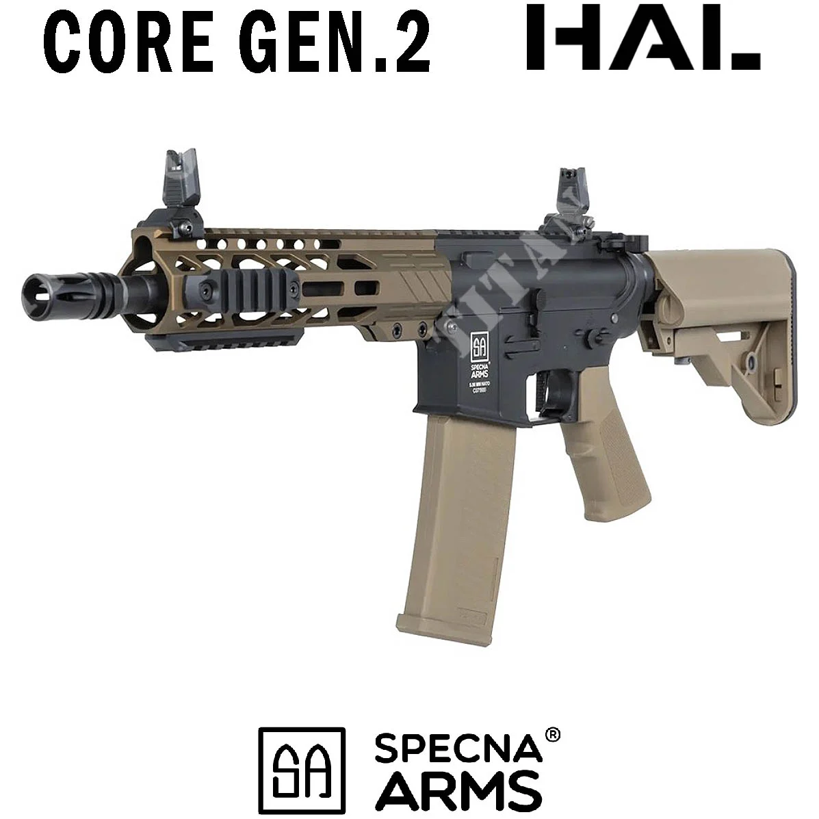 BRAZOS SPECNA PARA RIFLE DE BRONCE M4 SA-C25 CORE HAL ETU GEN2 (SPE-01-047128)