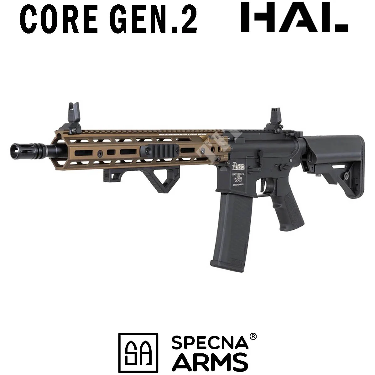 MK18 RIS III 12.5" SA-C27 CORE HAL GEN2 BRAZOS SPECNA DE BRONCE (SPE-01-047133)