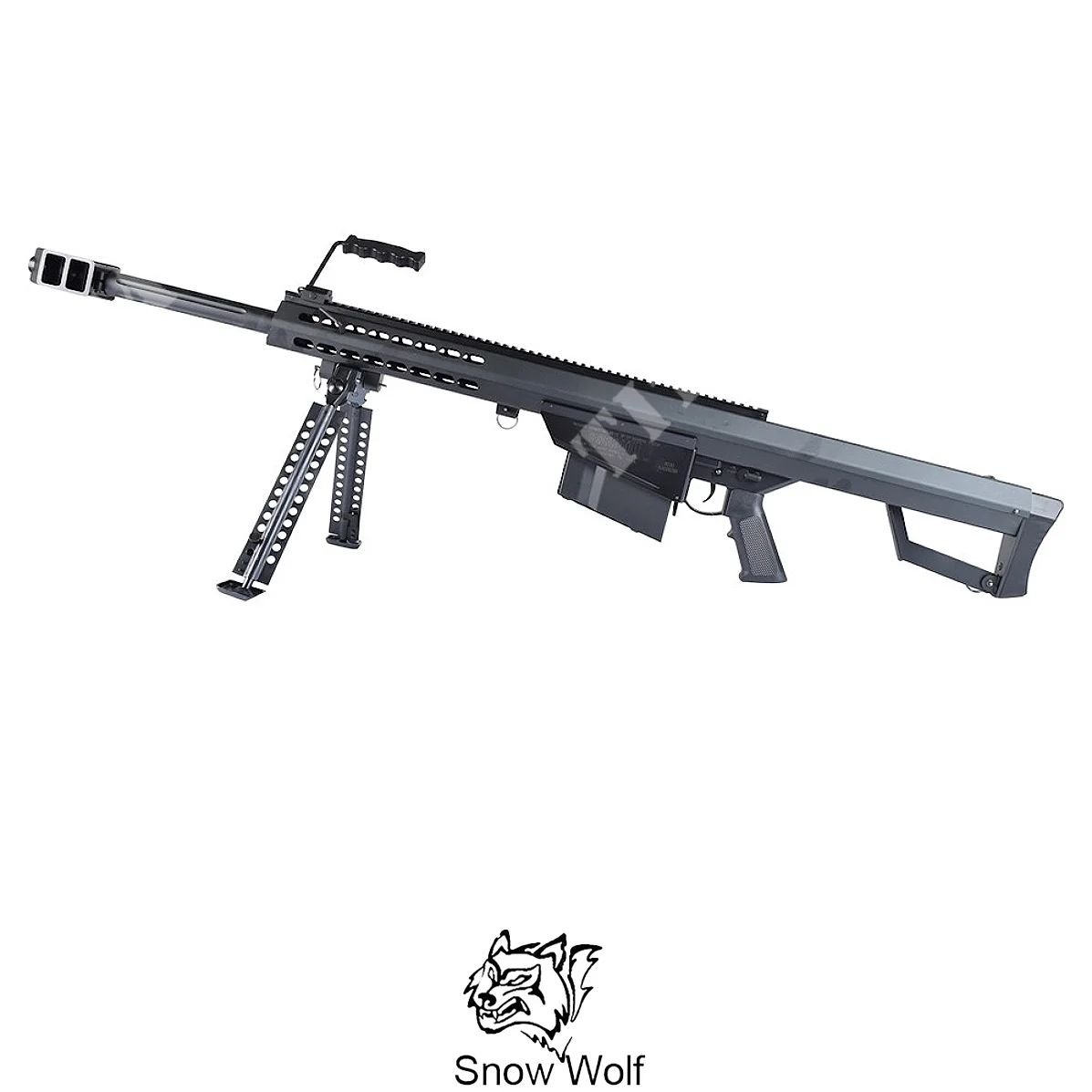BARRET M82A1 AEG SW-02 CQB NEGRO LOBO DE NIEVE (SW-02CQB)