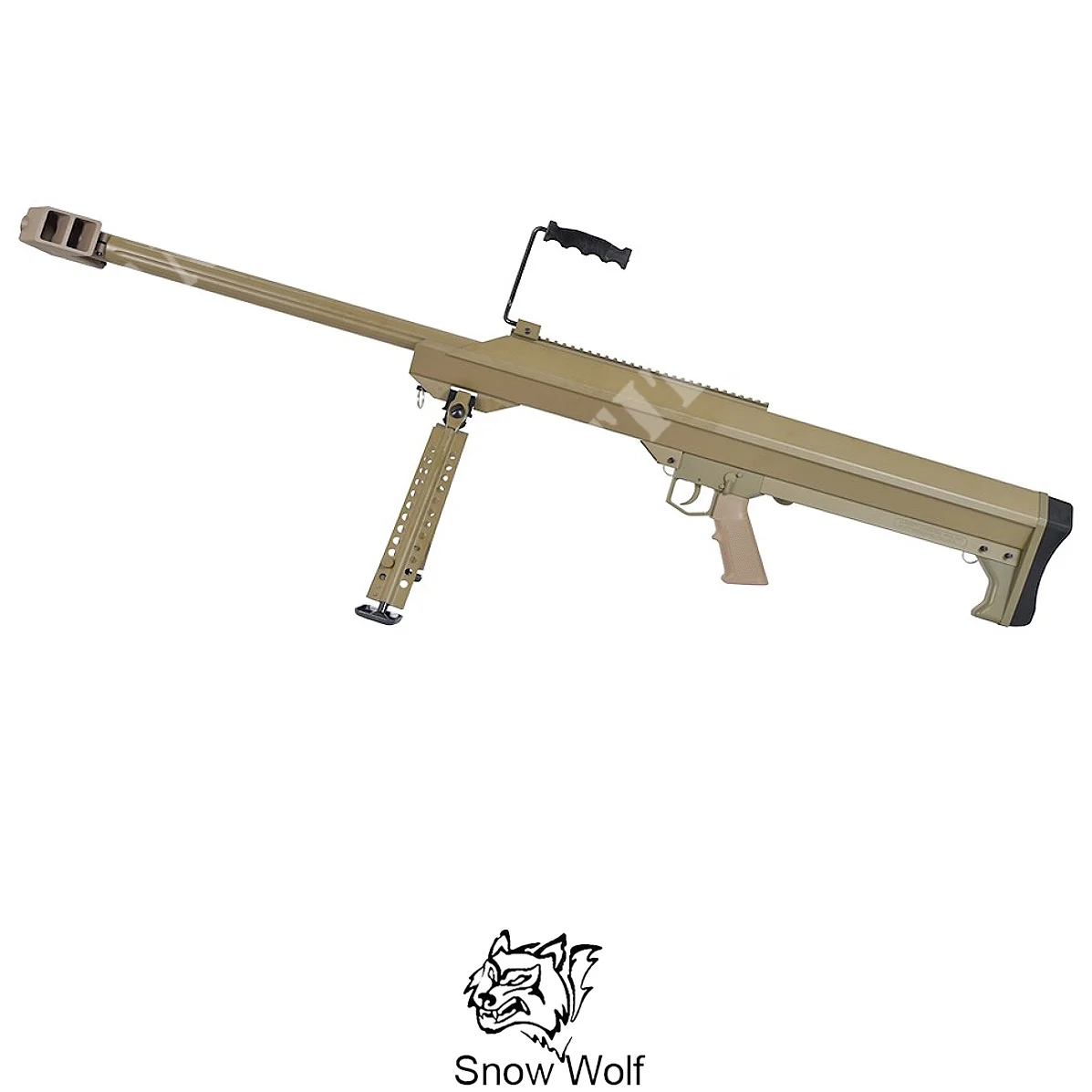 RIFLE DE RESORTE BARRET M99 COLOR BRONCEADO SNOW WOLF (SW-01T)