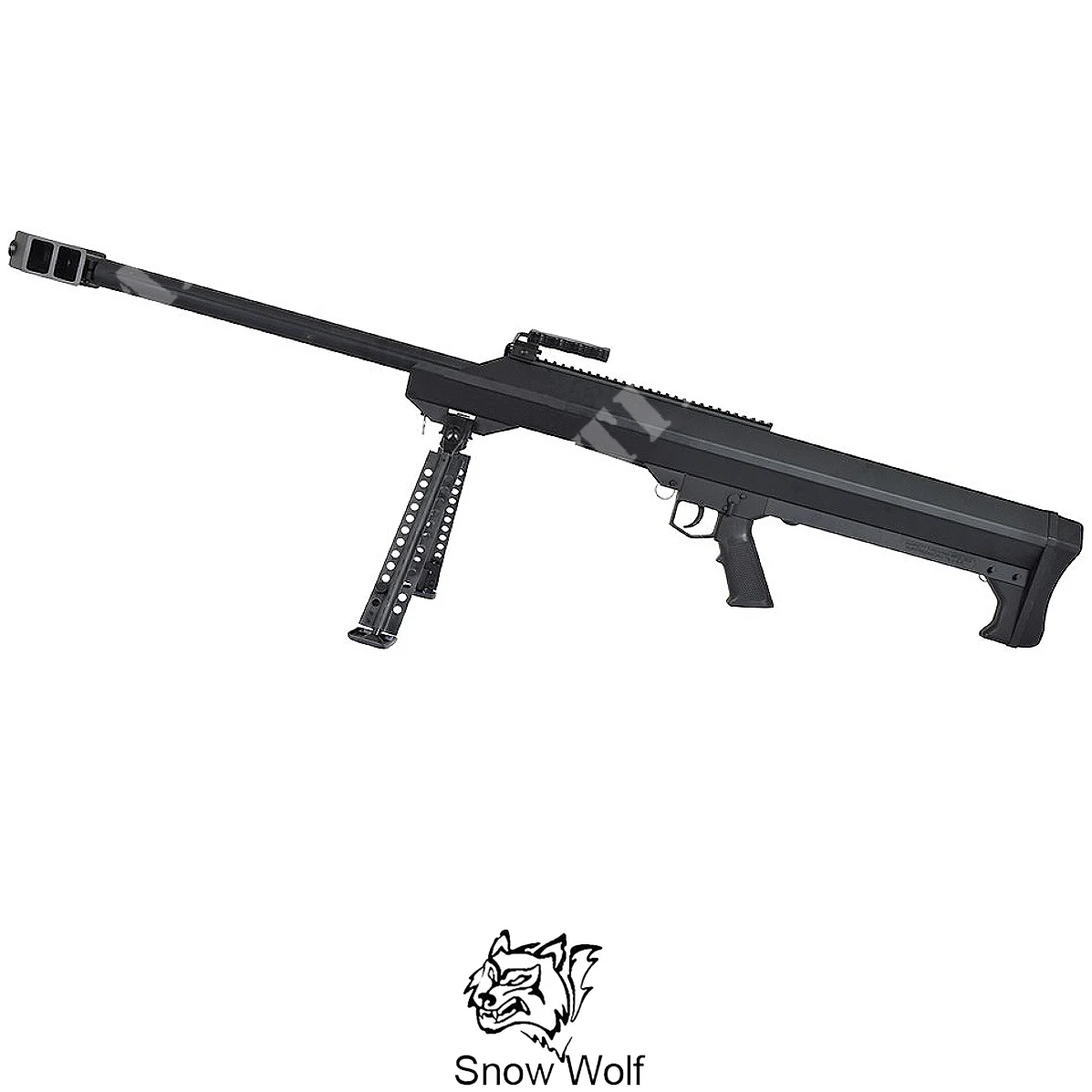 Fusil de resorte Barrett M99 Black Snow Wolf (SW-01B)