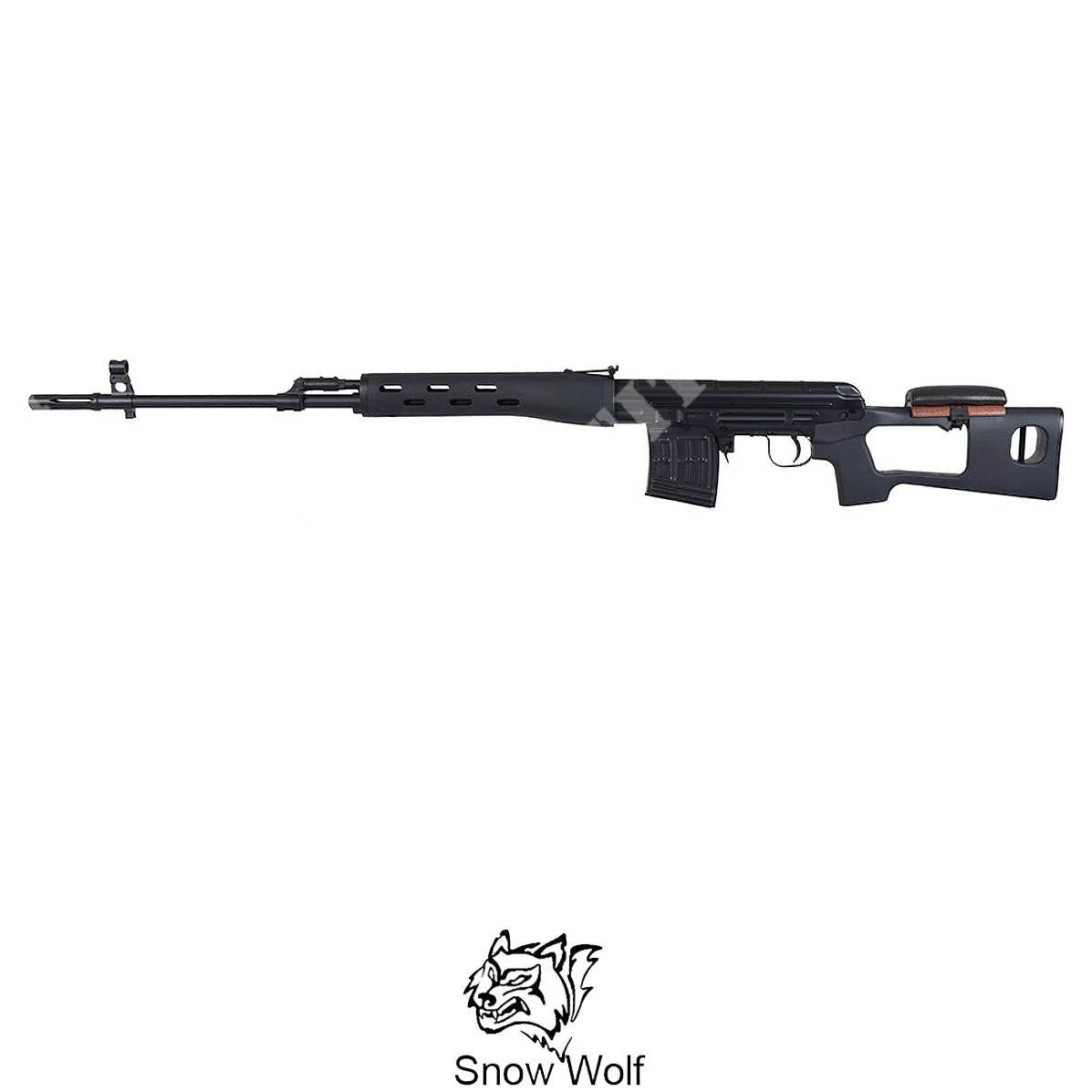 RIFLE DE CERROJO FRANCOTIRADOR DRAGUNOV SVD BLACK SNOW WOLF (SW-027)