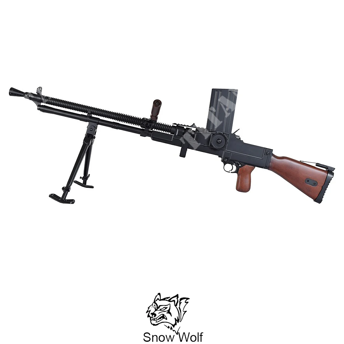 RIFLE AEG DE MADERA REAL ZS26 SNOW WOLF (SW-028W)