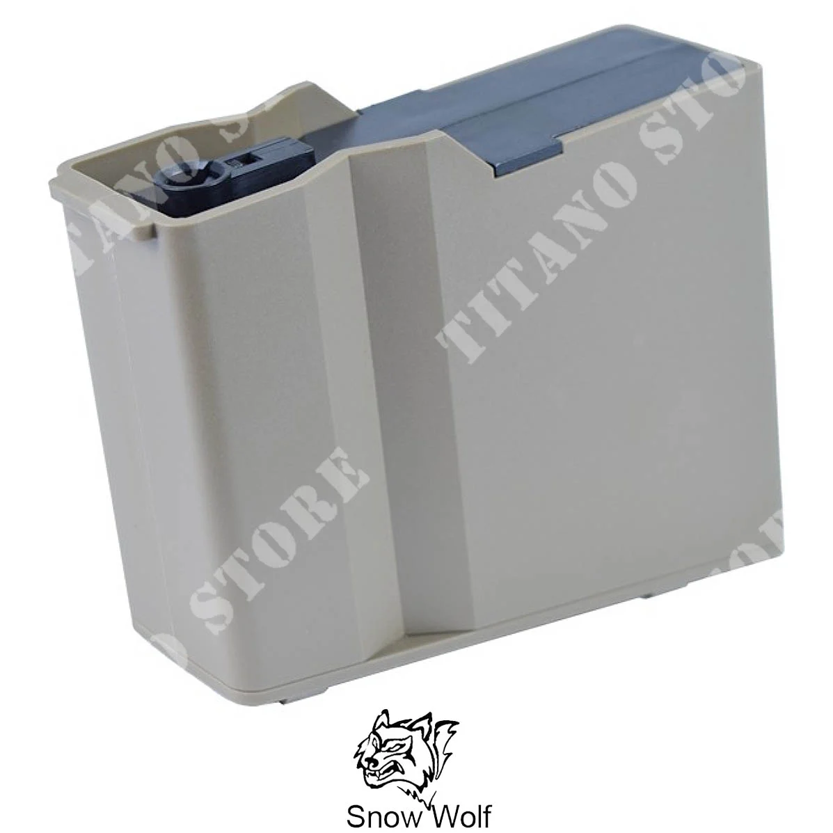 CARGADOR DE UNA SOLA CARGA DE 35 BB M107A1 TAN SNOW WOLF (SW-MAG24T)
