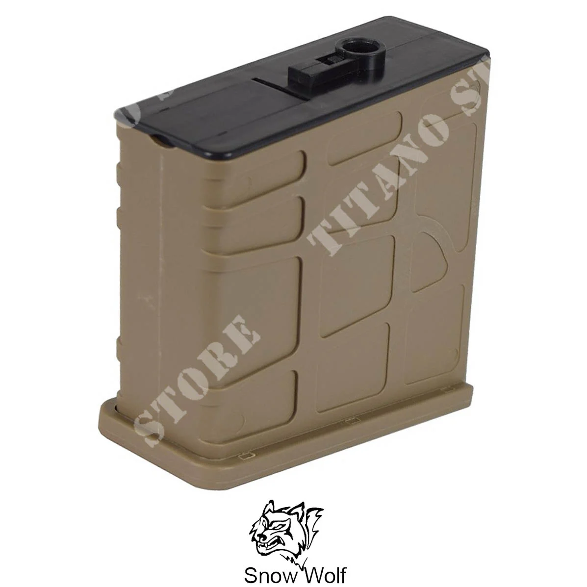 Cargador extendido de 280 BB para M98B Tan Snow Wolf (SW-MAG16T)