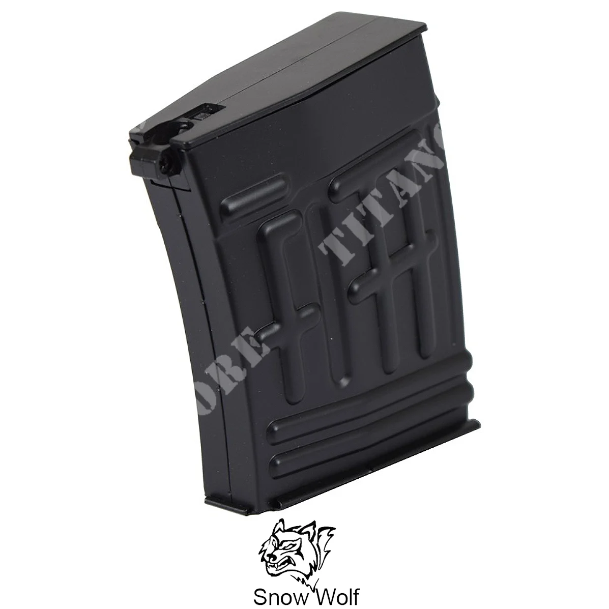 Cargador de una sola pila de 80 BB para SVD Black Snow Wolf (SW-MAG27)