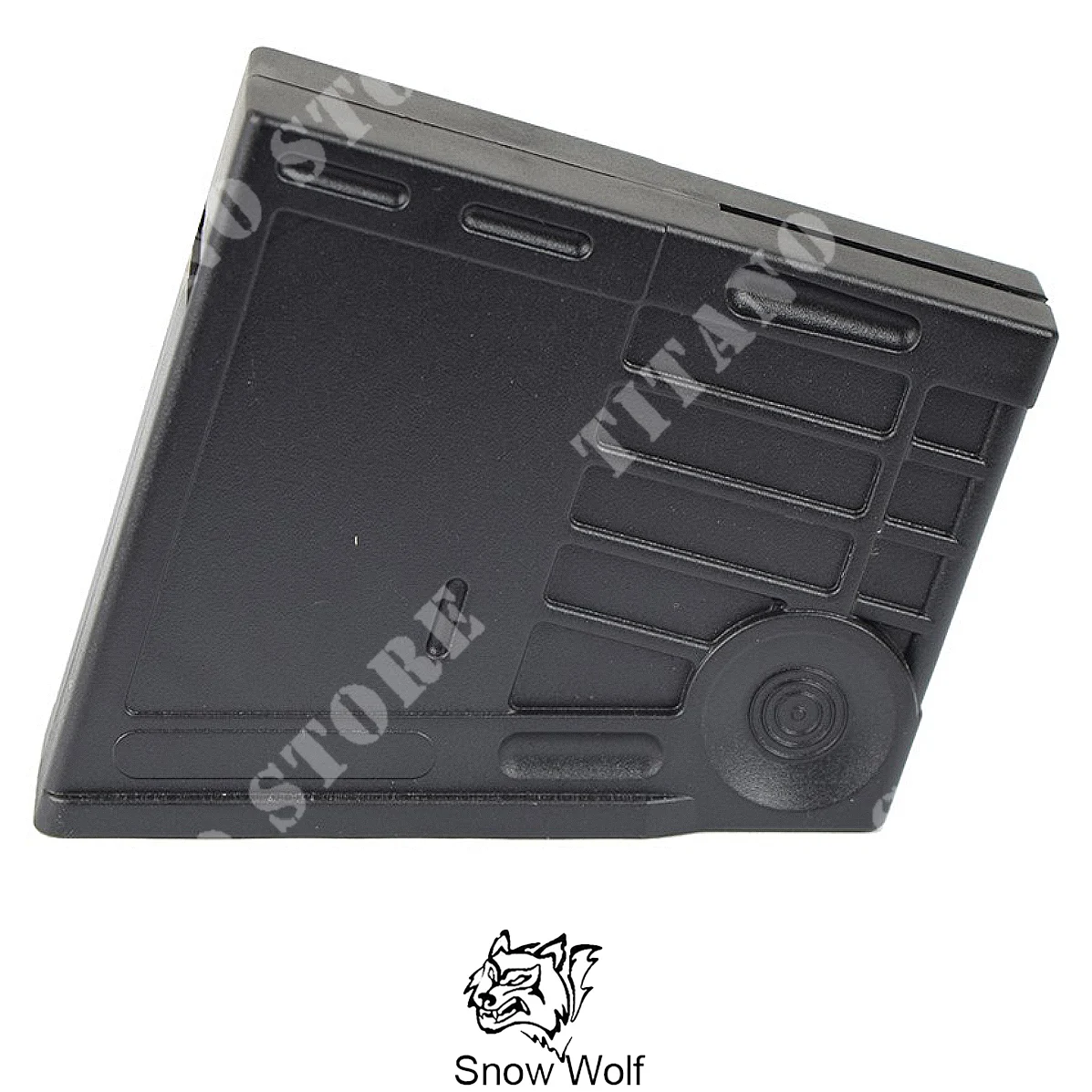 CARGADOR DE UNA SOLA PILA DE 65 BB PARA SV-98 BLACK SNOW WOLF (SW-MAG25)
