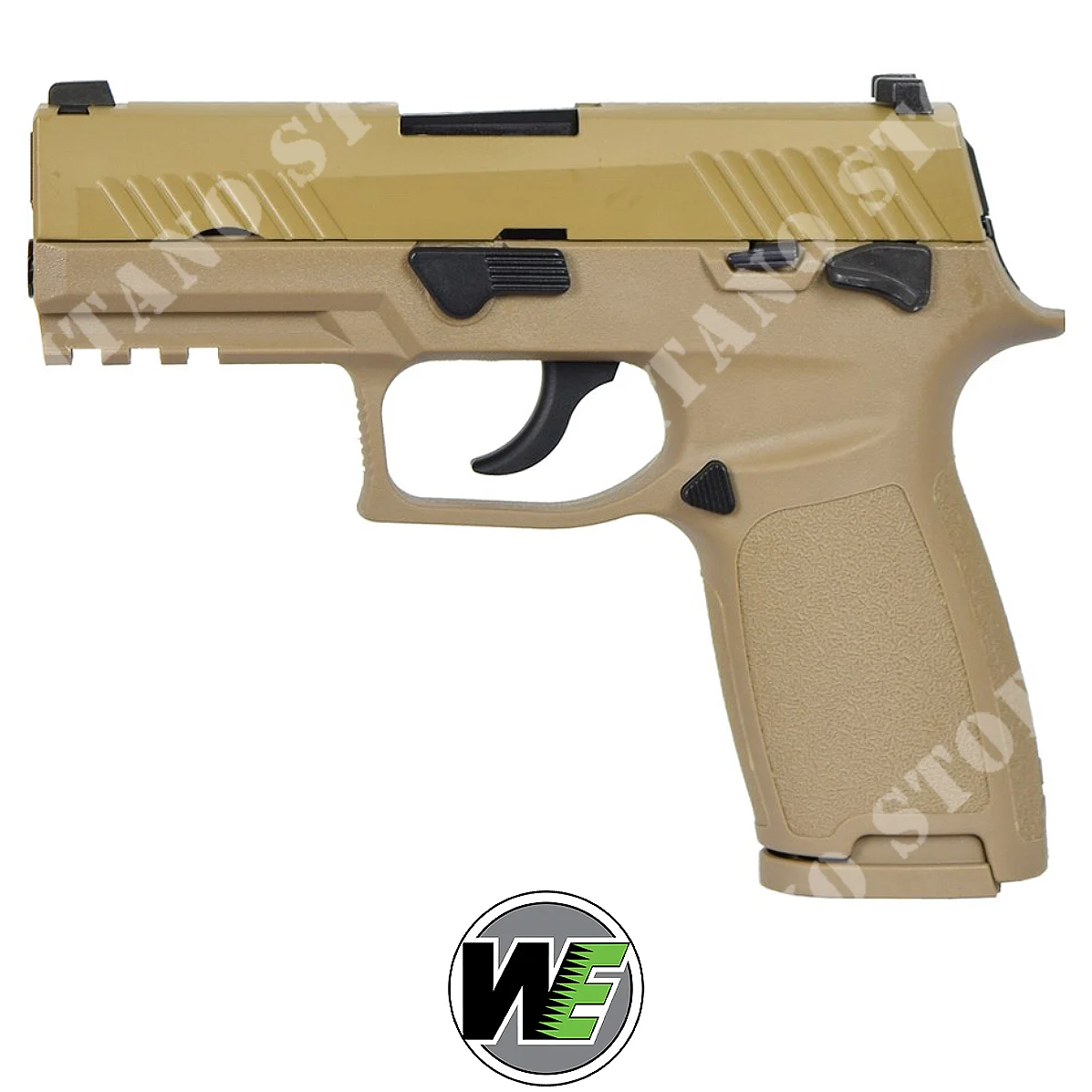 Pistola de gas F18 TAN WE (WE-AEGF18T)