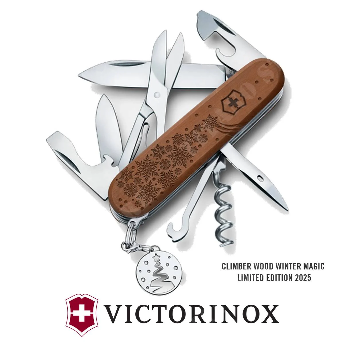 TREPADOR MULTIUSOS DE MADERA MAGIA INVERNAL 2025 VICTORINOX (1.37 01.63E1)