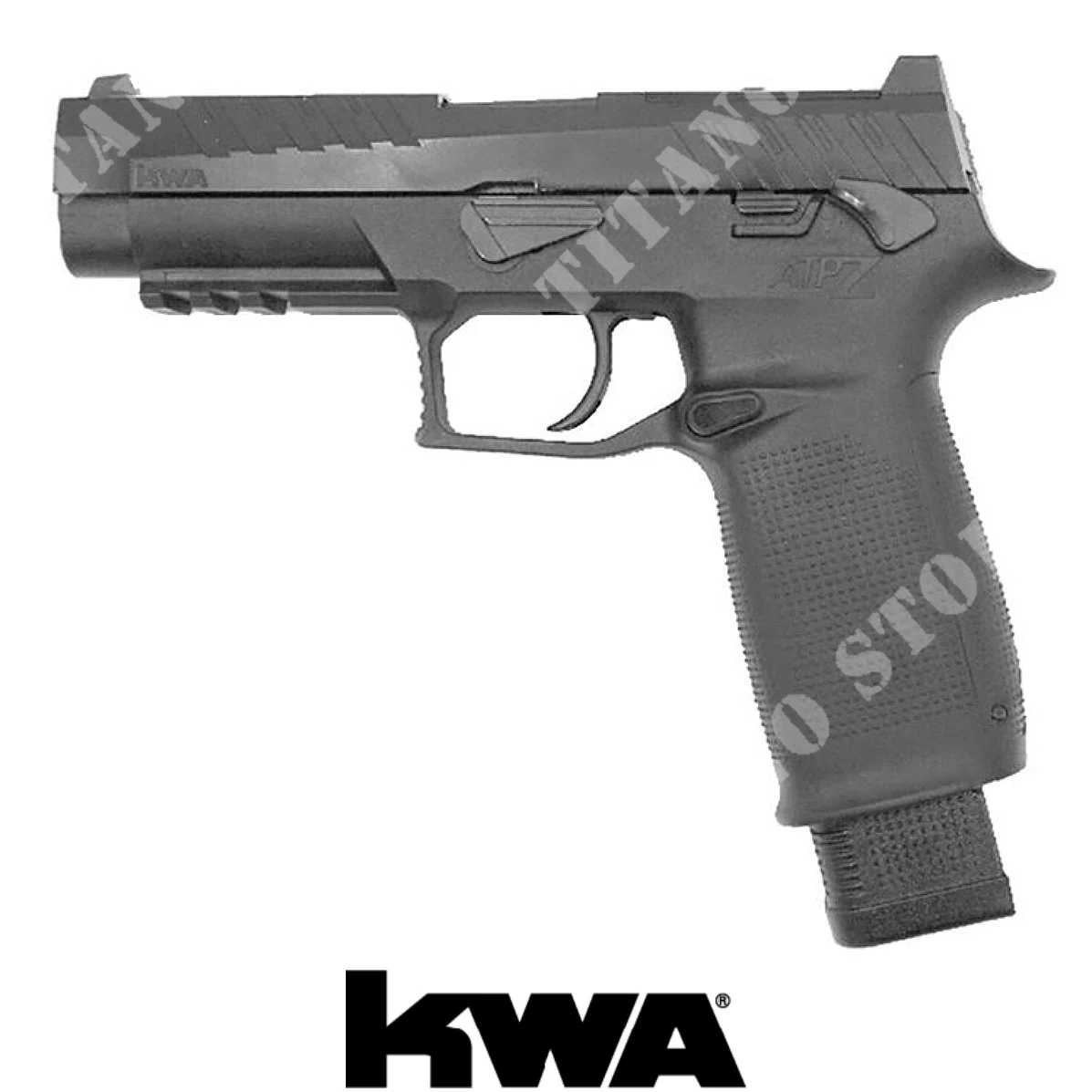 PISTOLA DE GAS KWA M17 NEGRA (KWA-ATPZ-GAS)