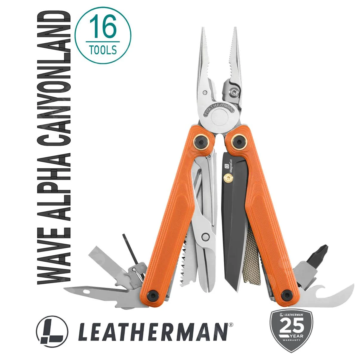 ALICATE MULTIUSOS WAVE ALPHA CANYONLAND LEATHERMAN (833338)