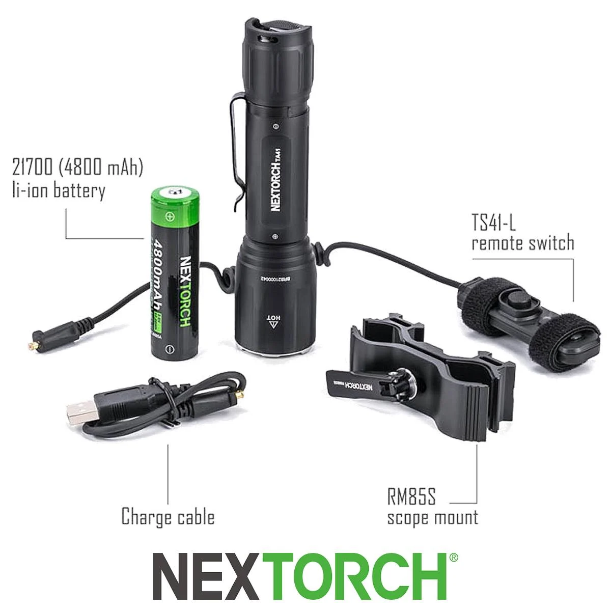 SET TA41 2600 LÚMENES LED NEXTORCH (L300010102)