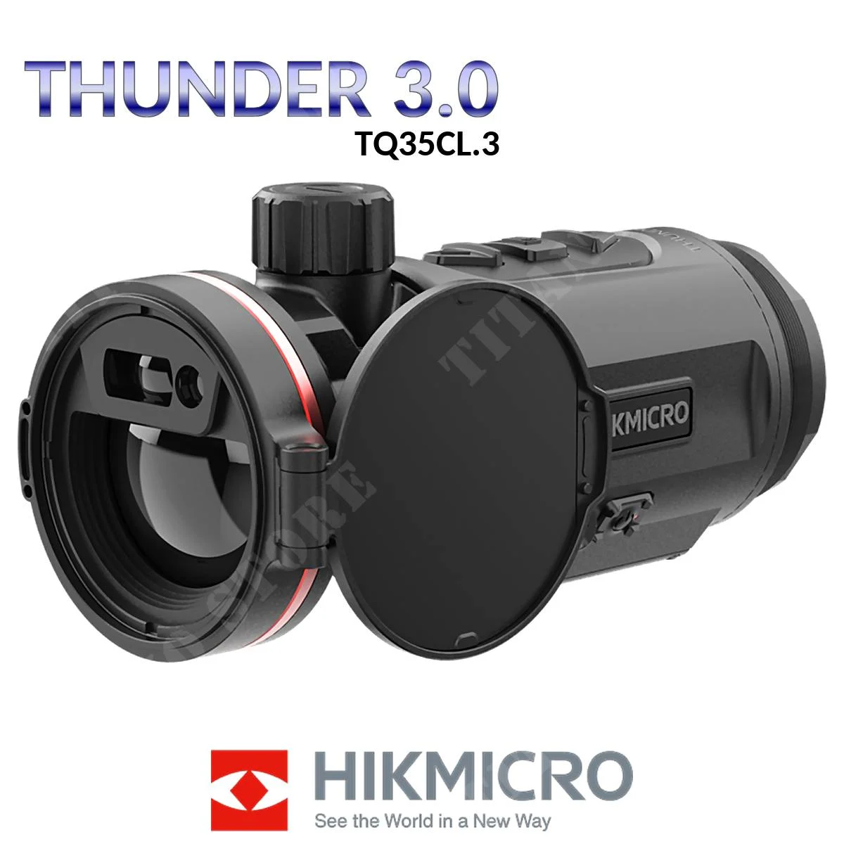 OBJETIVO DE CLIP HIKMICRO TQ35CL CON TELÉMETRO THUNDER 3.0 (HM-TQ35CL.3)