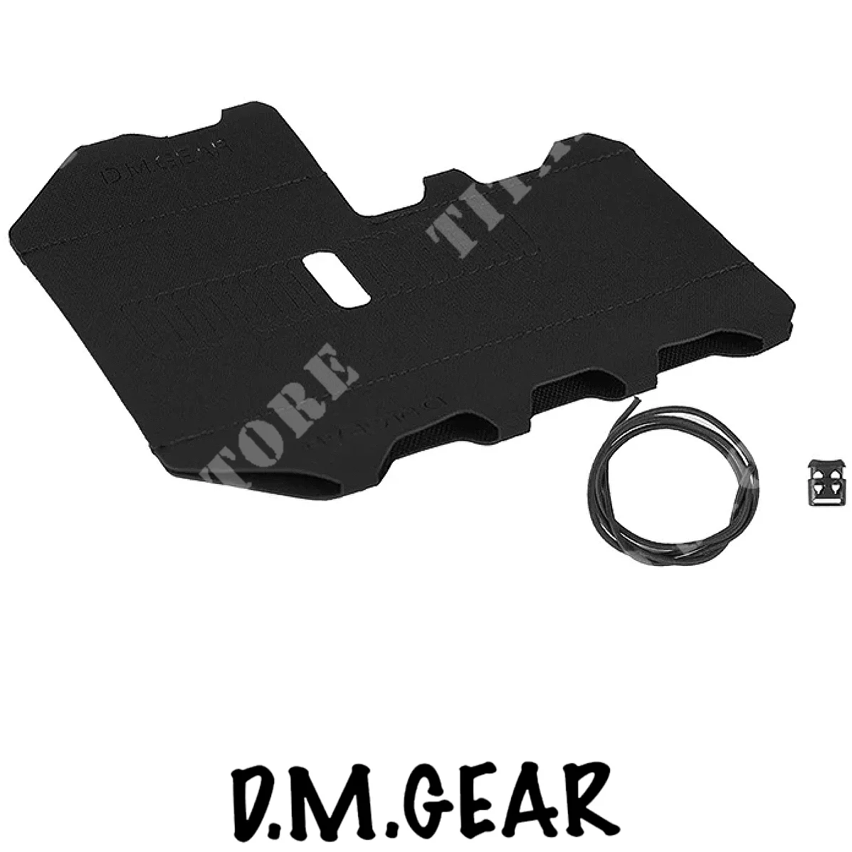Cubierta de guardamanos DM Gear tipo A negra (DMG-HDGC-BK-A)