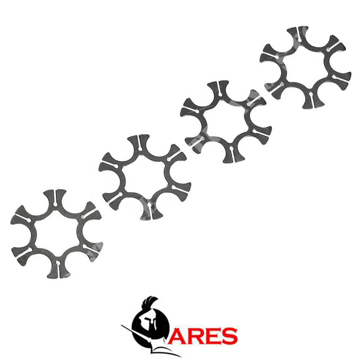 JUEGO DE 4 CLIPS DE LUNA PARA REVÓLVER ARES (AR-APRMC1)