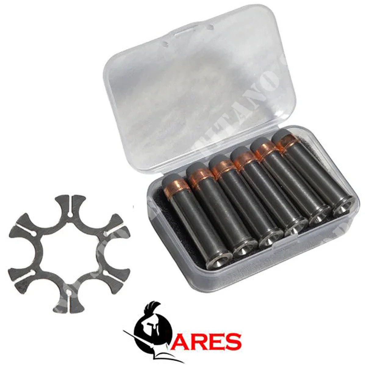 JUEGO DE 6 ESTUCHES PARA REVÓLVER ARES MOONCLIP (AR-APRBBC1)