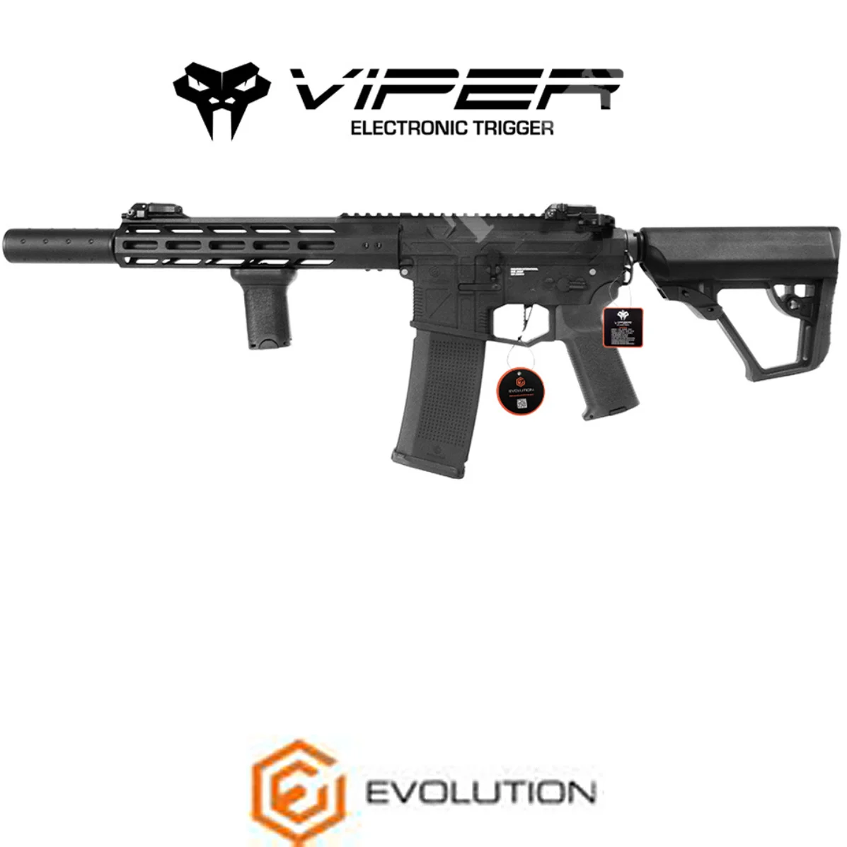Fusil M4 GHOST 3.0 SILENT OPS VIPER M BLACK EVOLUTION (MHS-4006)