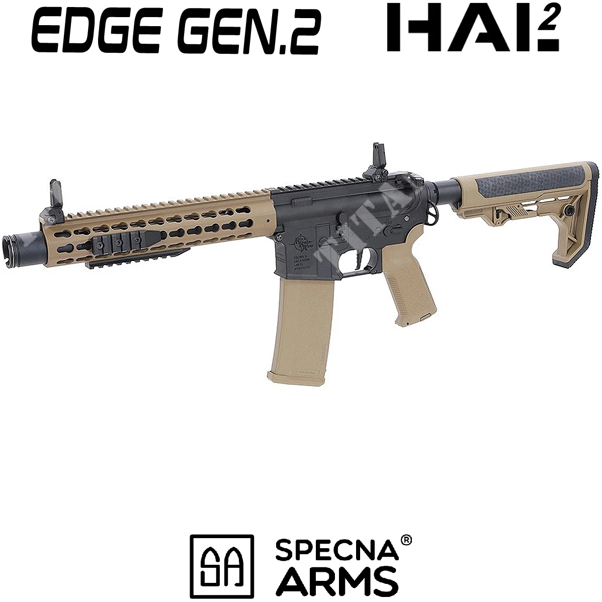 Fusil M4 RRA SA-E07 EDGE LIGHT OPS HAL 2 GEN2 TAN SPECNA ARMS (SPE-01-047158)