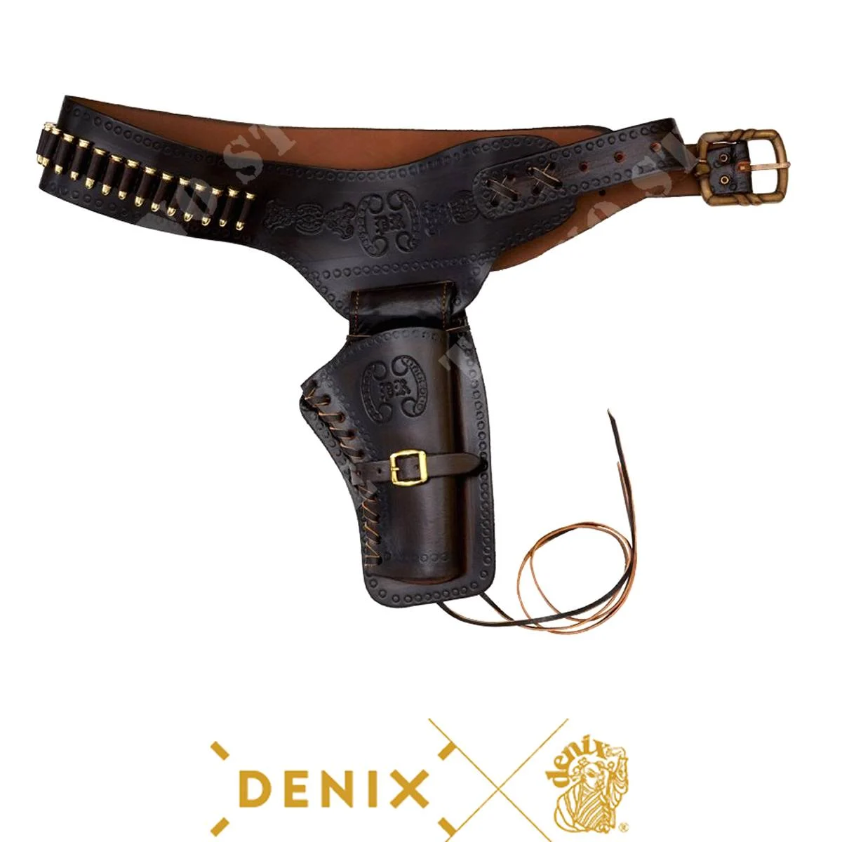 CINTURÓN DENIX SIMPLE MARRÓN WEST (FD23M)