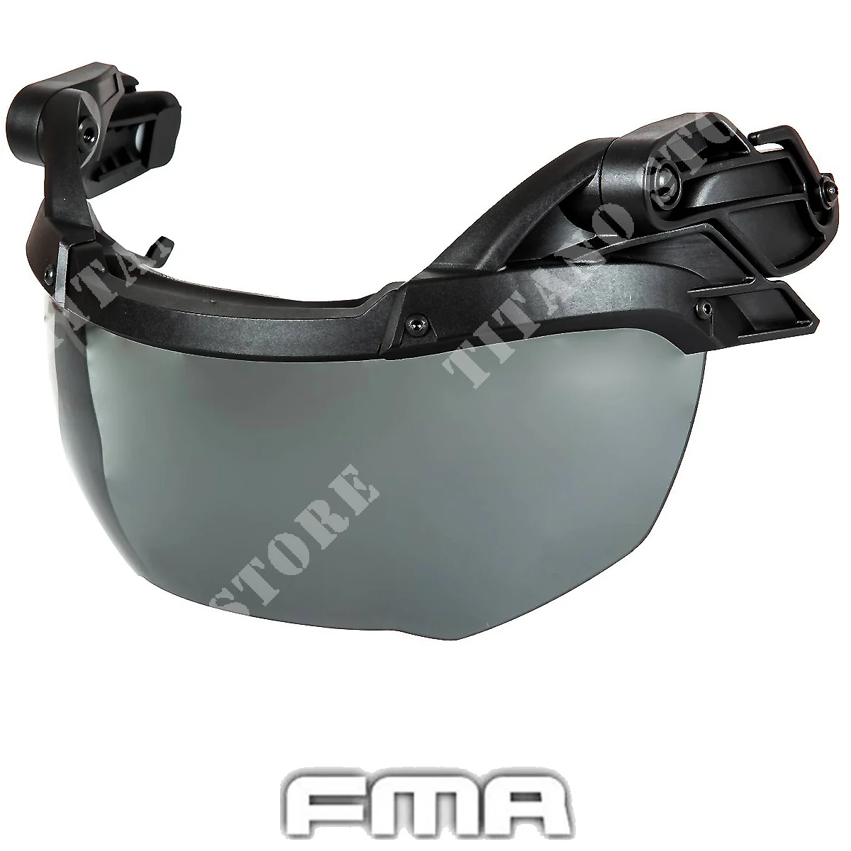 LENTE DE PROTECCIÓN PARA CASCO RÁPIDO LENTE FMA NEGRA (FA-TB1297 BK)