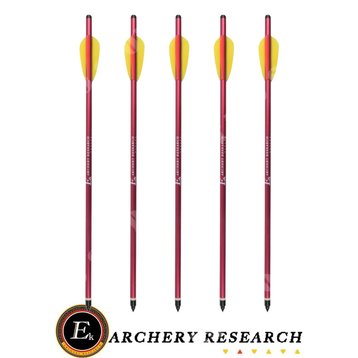 SET 5 DARDOS BANDOLERA ALUMINIO 16 "EK ARCHERY (D018MK-5)