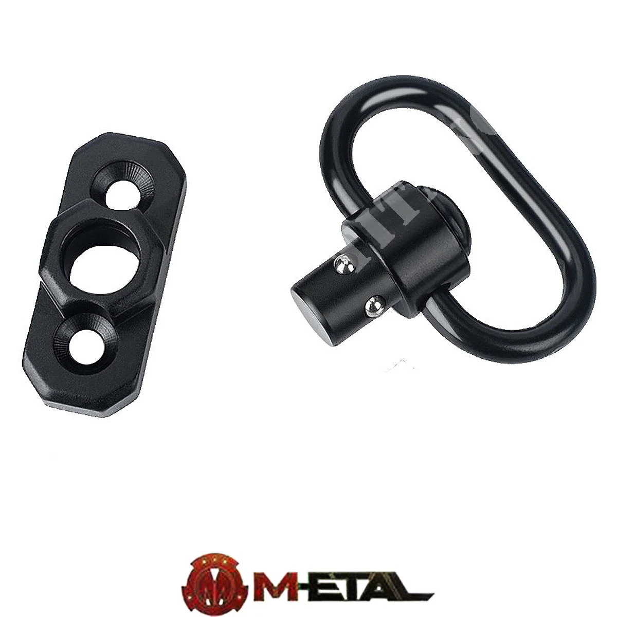 GANCHO DE CINTURÓN QD PARA METAL NEGRO M-LOK (ME4007-B)