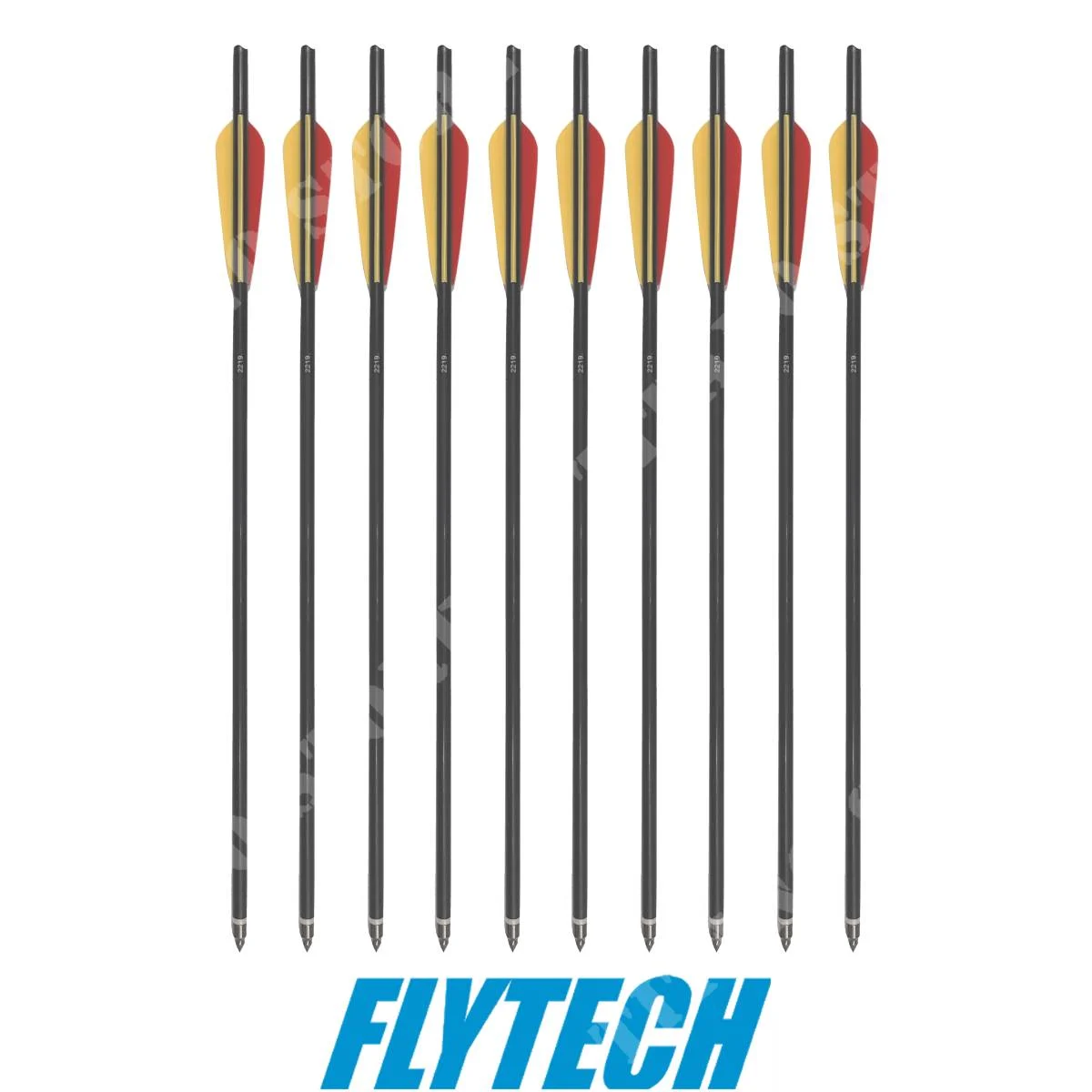 SET 10 DARDOS BANDOLERA 20 "ALUMINIO FLYTECH (IB28-10)