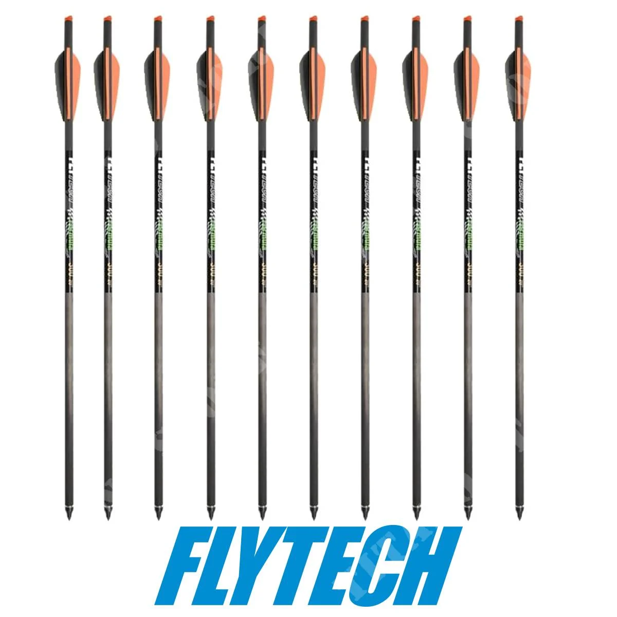 SET 10 DARDOS BANDOLERA 20 '' CARBON FLYTECH (IB22-10)
