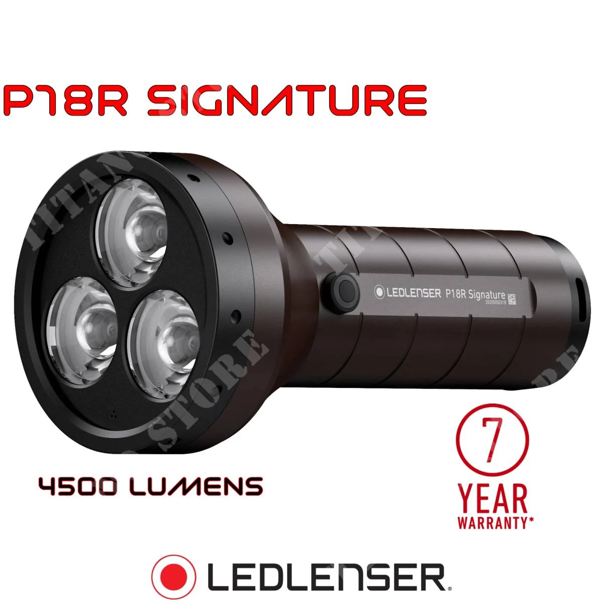 LINTERNA LED P18R SIGNATURE 4500 LUMENS LEDLENSER (502191)