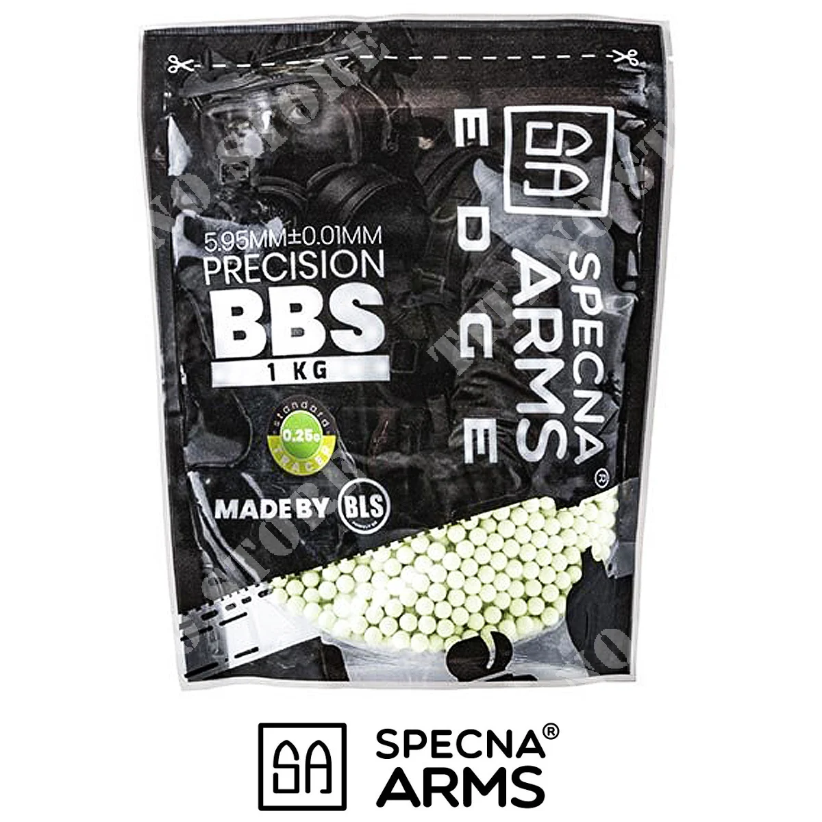 TRACER BB 0.25 VERDE PRECISIÓN 1KG BRAZOS SPECNA (SPE-16-027232)