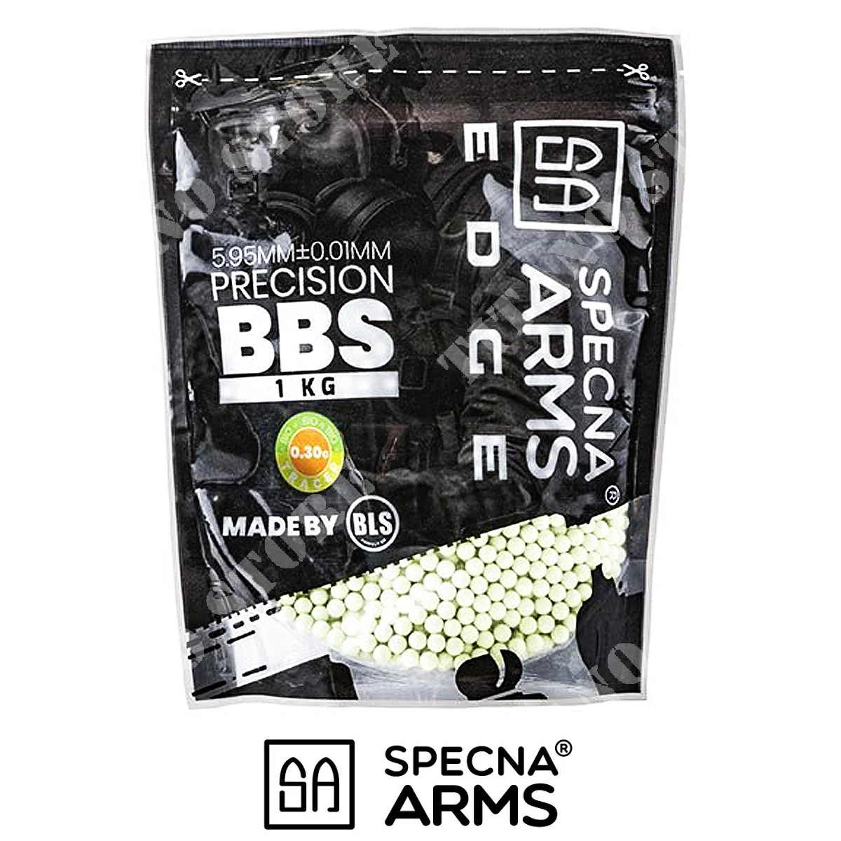 TRACER BB'S BIO 0.30 VERDE PRECISIÓN 1KG SPECNA BRAZOS (SPE-16-027236)