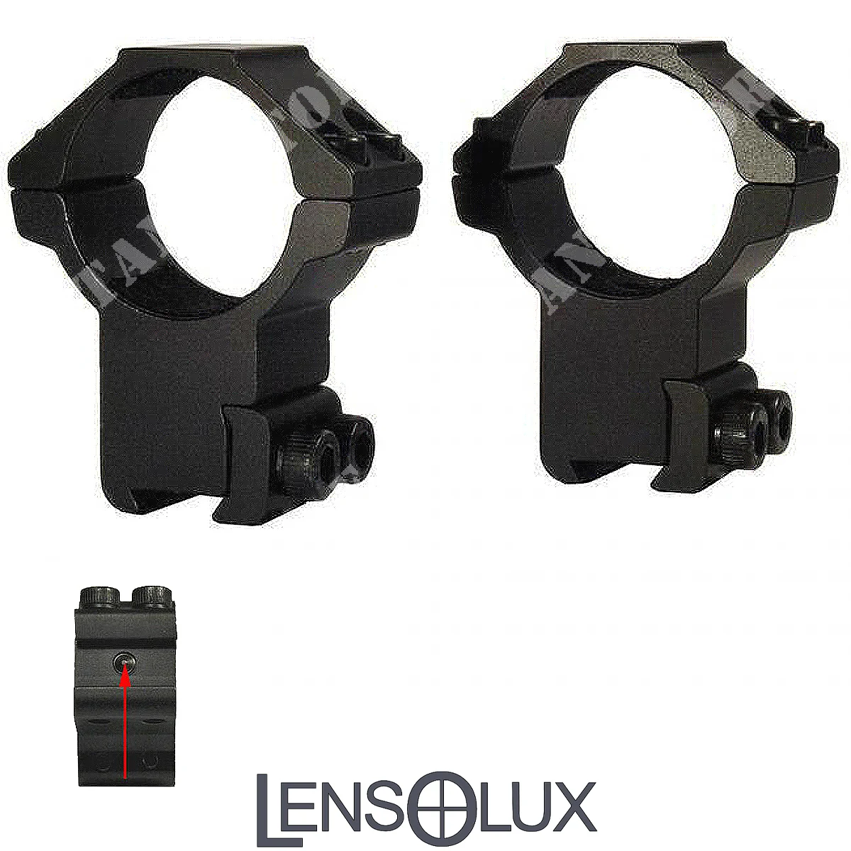 ANILLOS DE VISTA LENSOLUX 11x21mm 1 '' (LNS-19101)