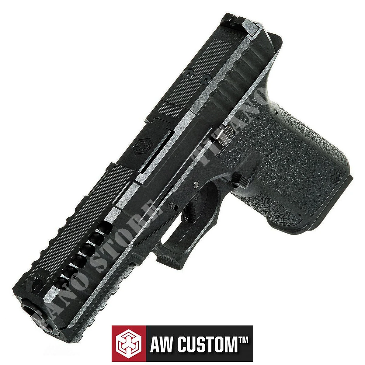 GLOCK VX7 MOD 1 PRECUTADO TACTICO GAS NEGRO AW CUSTOM (AW-VX7110)