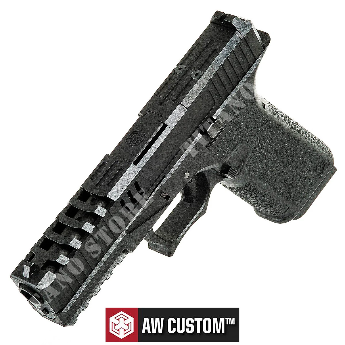 GLOCK VX7 MOD 2 PRECUTADO TACTICO GAS NEGRO AW CUSTOM (AW-VX7210)