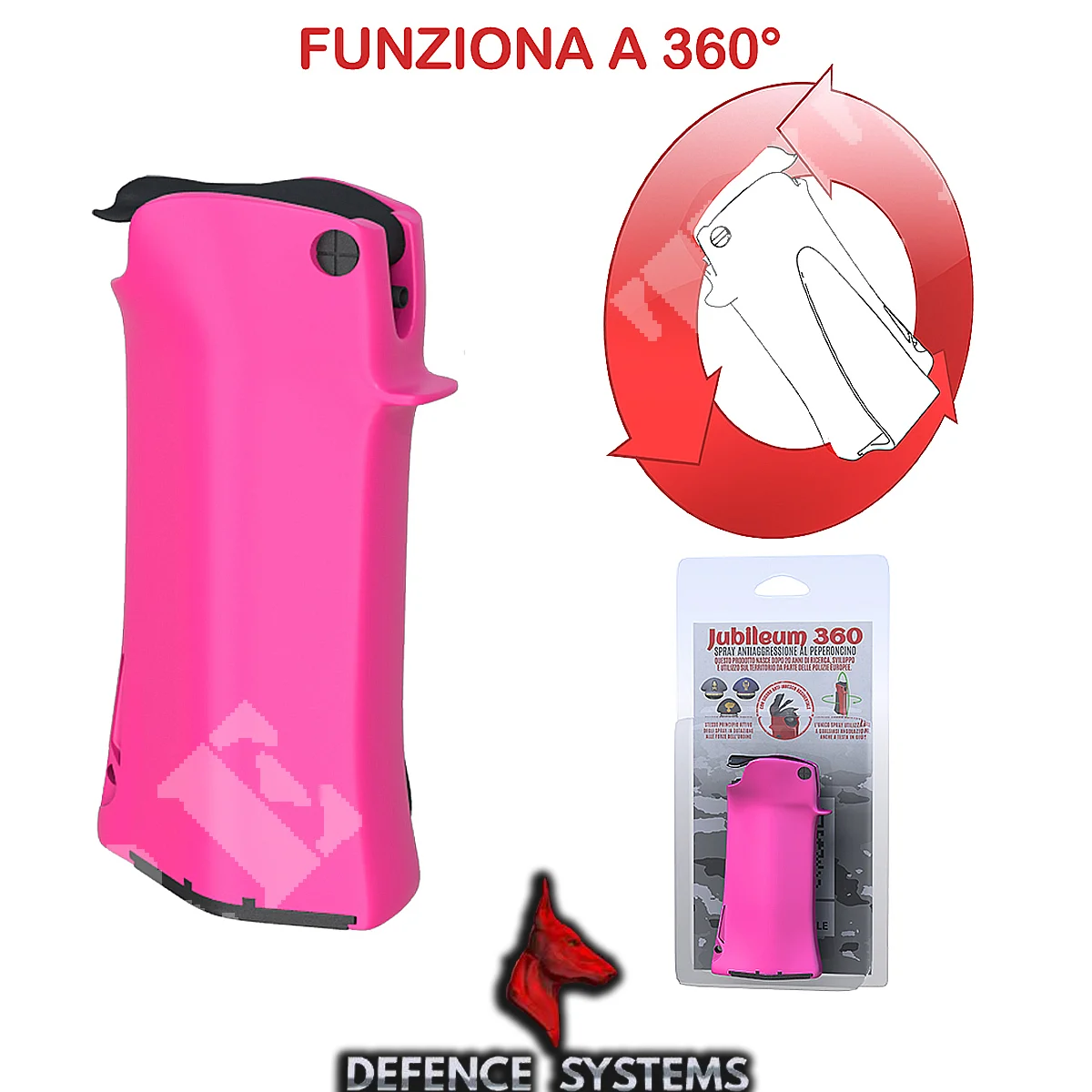 SPRAY JUBILEUM 360 ROSA ANTIAGRESIÓN 20ML SISTEMA DEFENSA (DFN-90913)