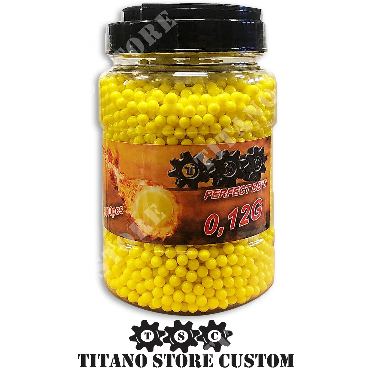 PERFECT BB'S 0.12G 5000BB AMARILLO TSC (TSC-BB12-5000)