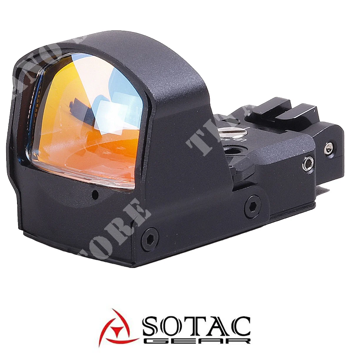 VISOR PUNTO ROJO NEGRO SOTAC (M-001 / DP-PRO-BK)
