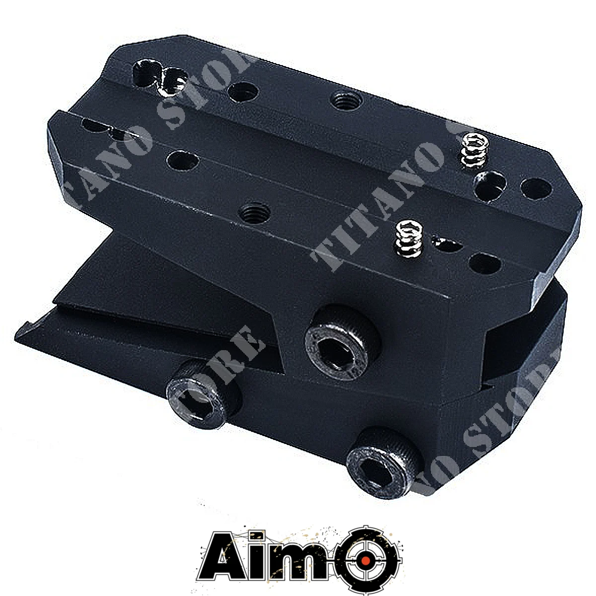 ACCESORIO ELE PARA DOT T1 / T2 / MRO / RMR WEAVER BLACK AIMO (AO1732-B)