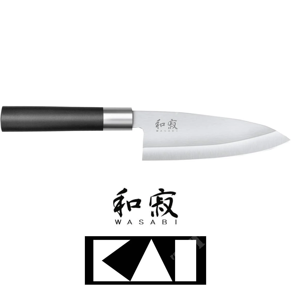 CUCHILLO DEBA 15CM WASABI NEGRO KAI (KAI-6715D)