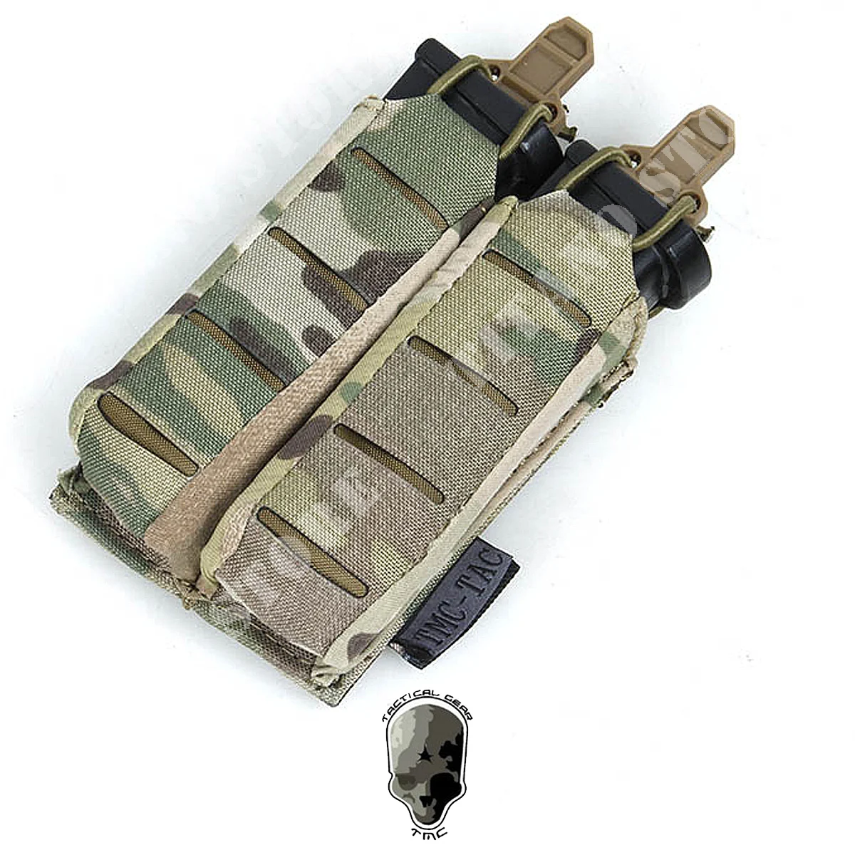 FUNDA DE DOBLE CARGADOR 2.0 PARA PISTOLAS MULTICAM TMC (TMC3395-MC)