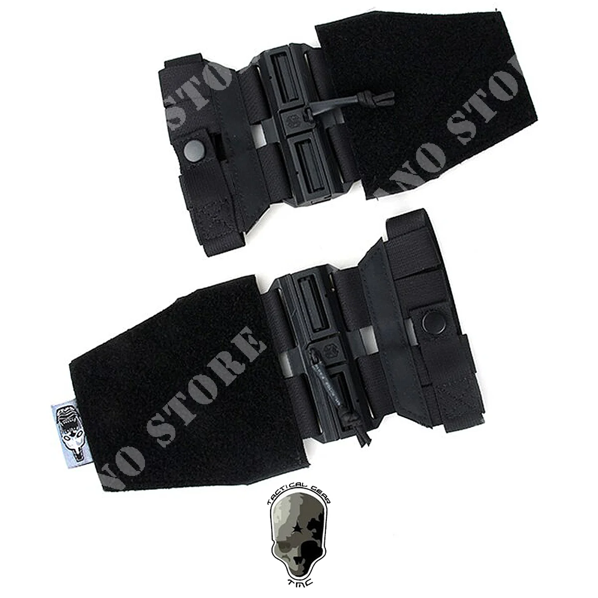 GANCHOS MAGNÉTICOS PARA CHAQUETAS TÁCTICAS NEGRO TBS (TBS049-BK)