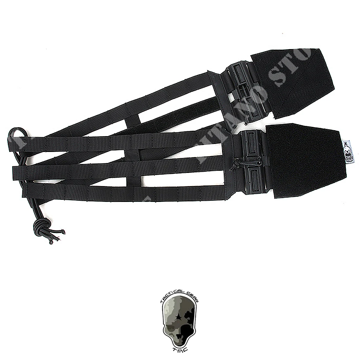 BANDA DE MUELLE MAGNÉTICA SKELTON PARA TACTICAS NEGRA TBS (TBS047-BK)