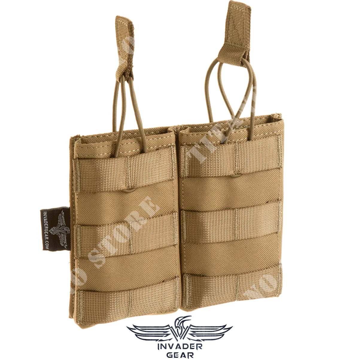 FUNDA DOBLE PARA CARGADOR COYOTE QUICK 5.56 INVADER GEAR (INV-16608)