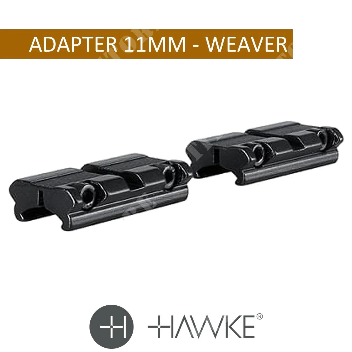 ADAPTADOR CARRIL 2PZS 11MM PARA TEJER HAWKE (22405)