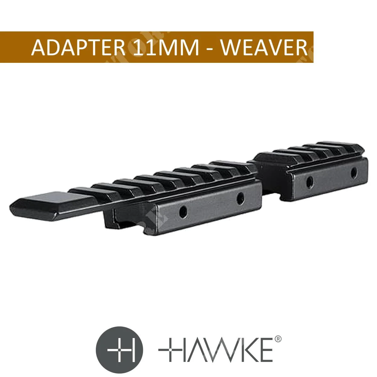 ADAPTADOR CARRIL 2PZS 11MM PARA TEJER HAWKE (22400)