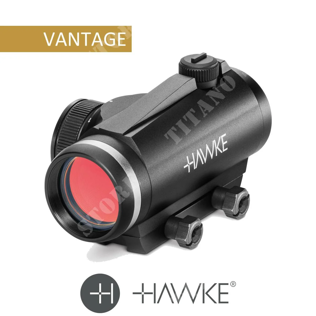 MIRA VANTAGE PUNTO ROJO 1X25 3MOA 11MM HAWKE (12106)