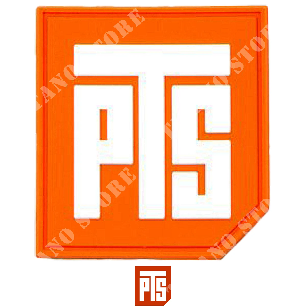 PARCHE PVC LOGO 1.5 '' NARANJA PTS (PTS-PT840530341)